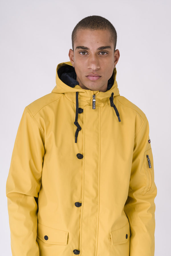 DRIMMELEN YELLOW WINTER RAINCOAT