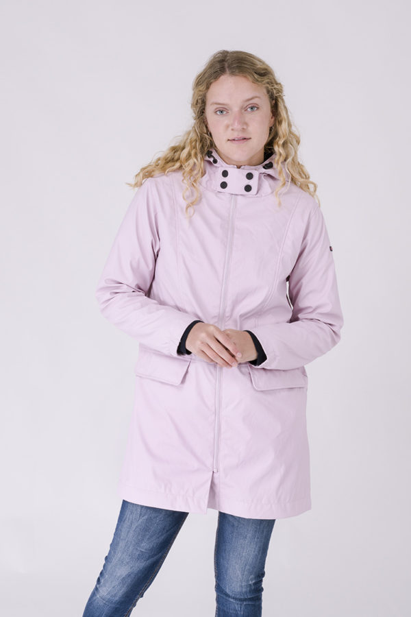 Light pink womens on sale raincoat