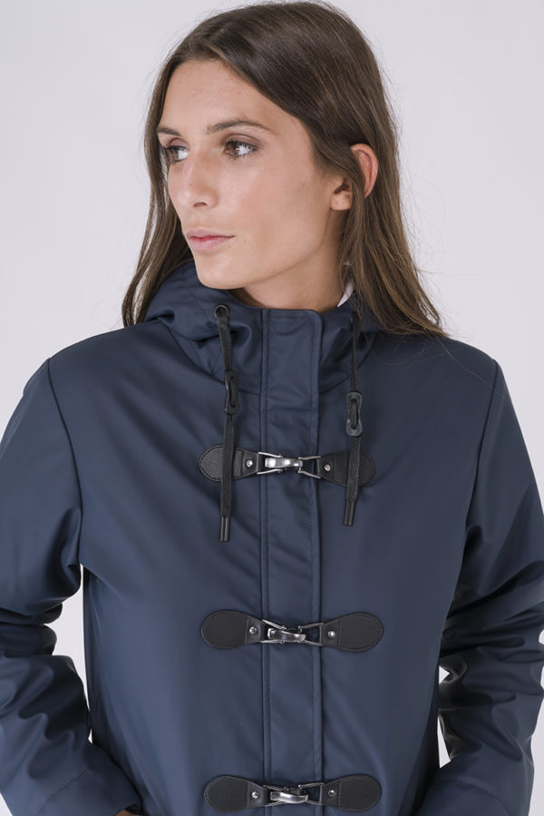 BRESKENS NAVY WINTER RAINCOAT