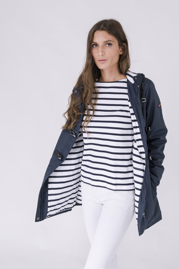 BRESKENS NAVY WINTER RAINCOAT