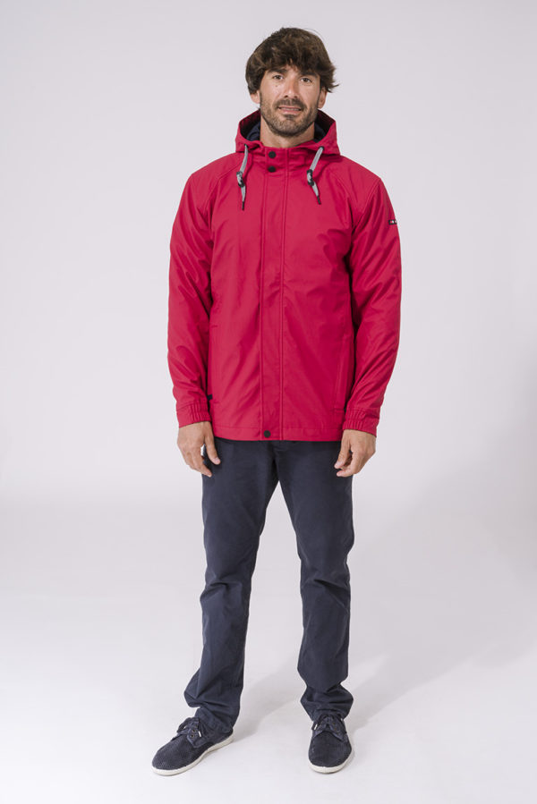 RED MEN'S RAINCOAT GORINCHEM