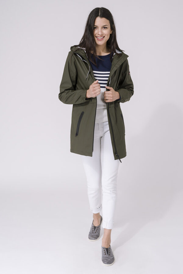 khaki raincoat ladies