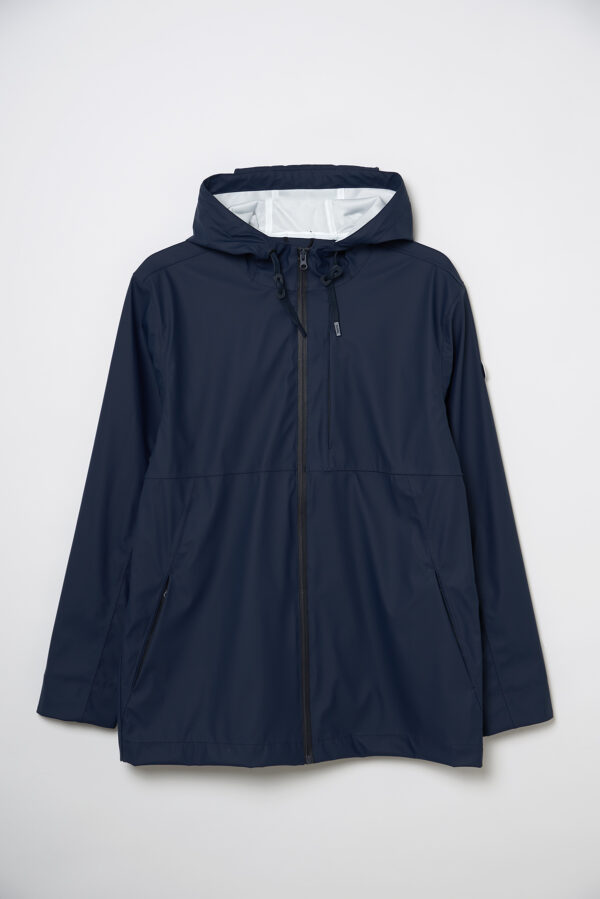 NAVY-BLUE MEN'S RAINCOAT CEL