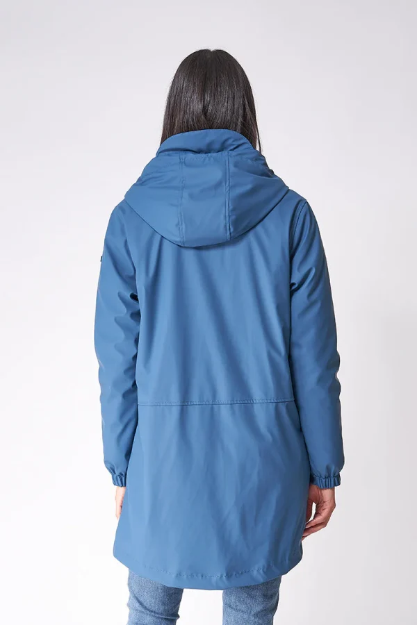 TRUE-BLUE YERSEKE WINTER RAINCOAT