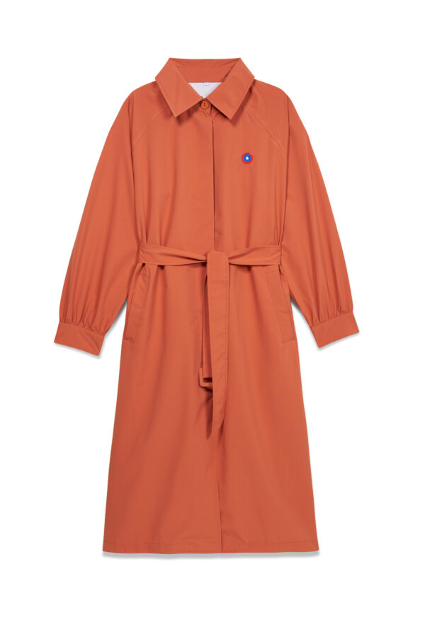 Ginger long ladies raincoat Madeleine