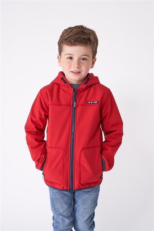 Red Children's Softshell Jacket