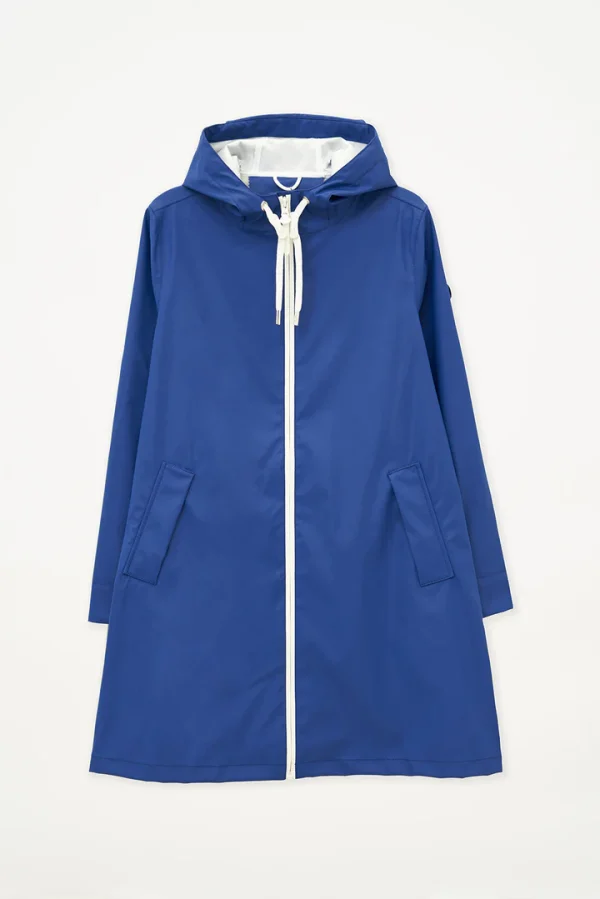 Cobalt blue Ladies raincoat Nuovola