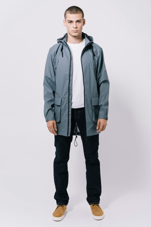 Gray Tempest men's raincoat