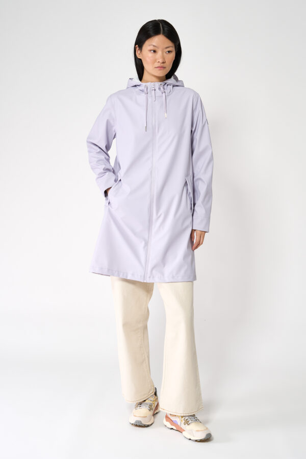 Lilac nuovola ladies raincoat